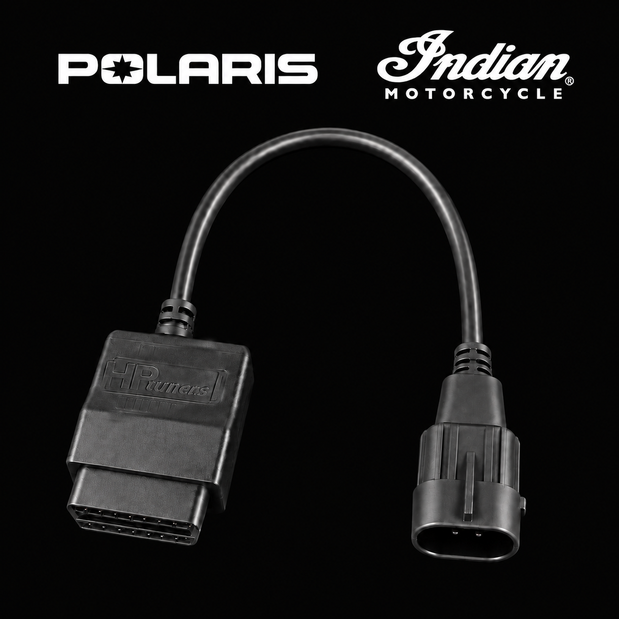 OBDII-Kabel · Indian Motorcycle · schwarzer Stecker